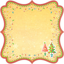 Бумага Mr.Painter для скрапбукинга PSF (190)009 Елки