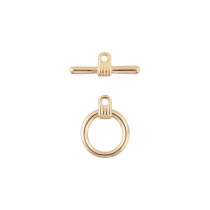 " Zlatka" Замок- тогл FMK- Q01 16 х 20 мм 1 шт 02 под золото