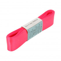 Лента атласная 25 мм ( 1 ") "Gamma" ФАСОВКА 5.4 м №014 яр.розовый