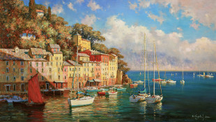 " ФРЕЯ" Пазл 2000 элемент. PZL- 2000/ 08 Портофино