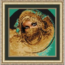 "Восточная красавица" Рисунок на ткани